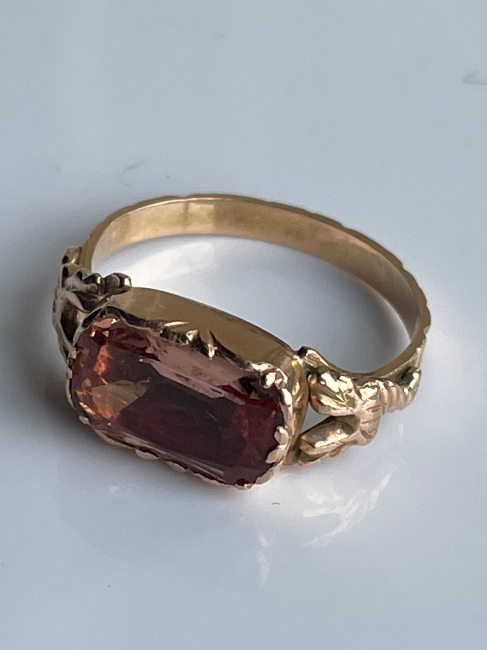 Late Georgian Imperial Topaz ring