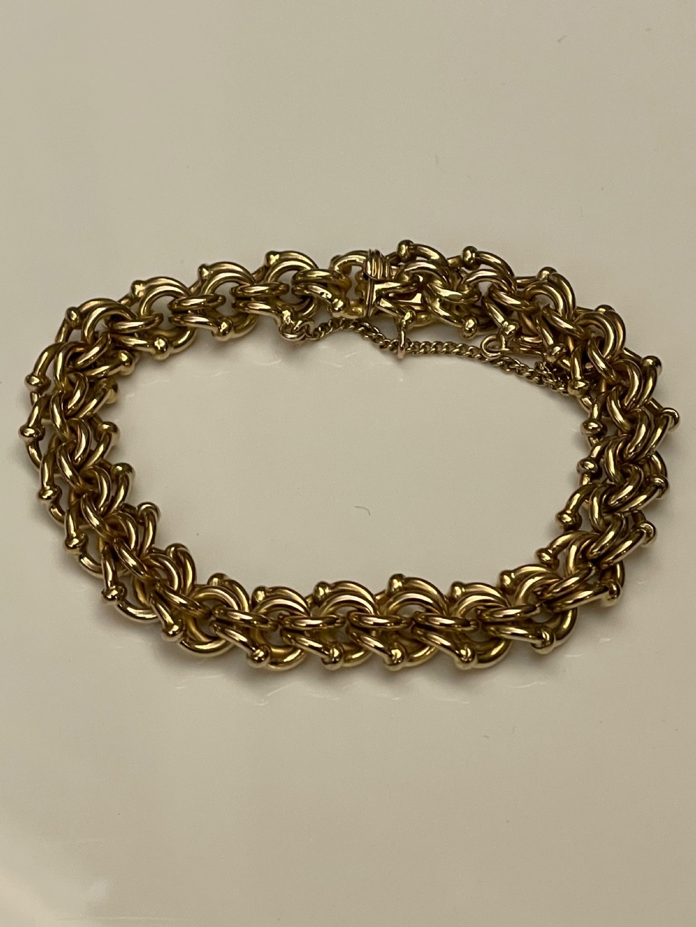 Pre-Revolutionary 14ct Gold Russian Bracelet