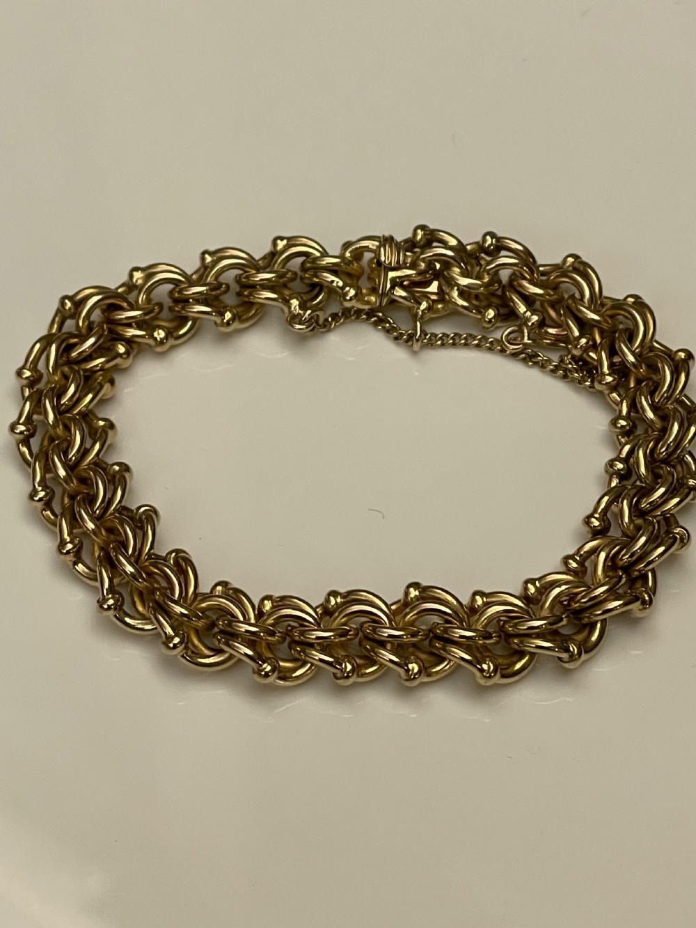 Pre-Revolutionary 14ct Gold Russian Bracelet View III