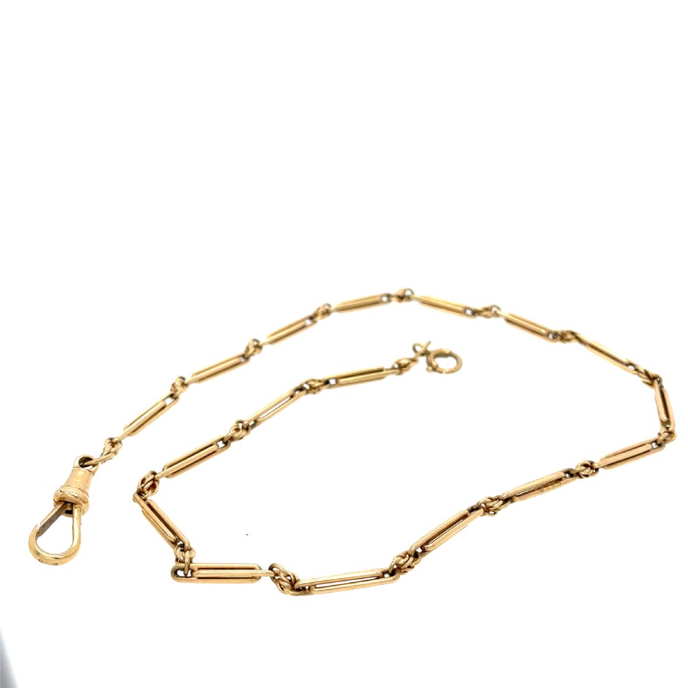 Edwardian Gold Watch Chain View II