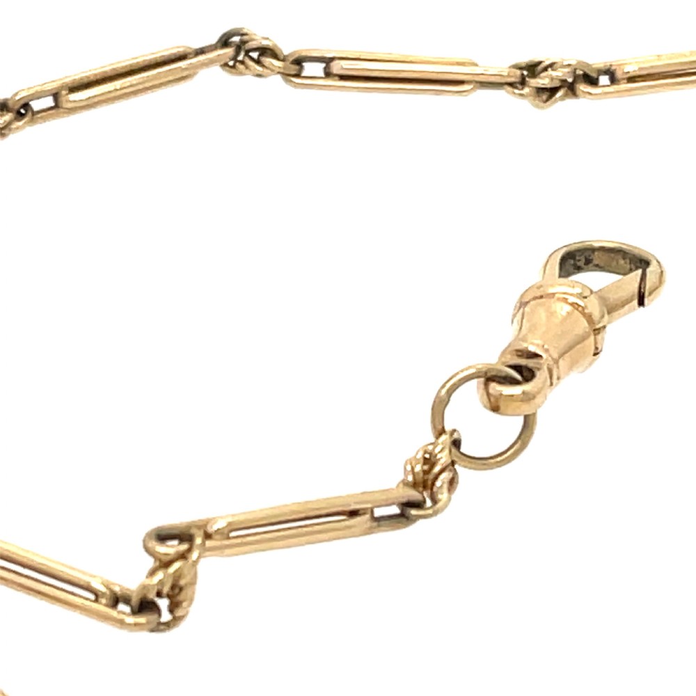 Edwardian Gold Watch Chain View IV