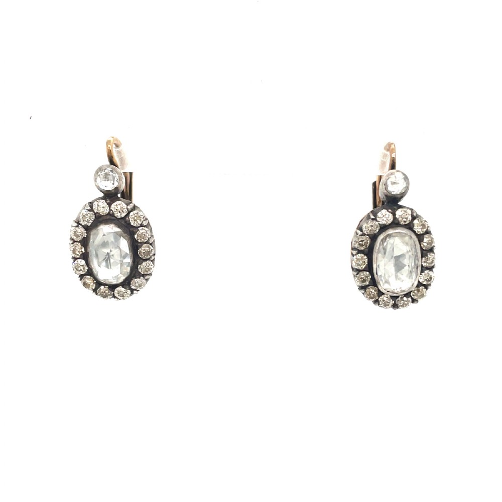 19th Century Diamond Earrings