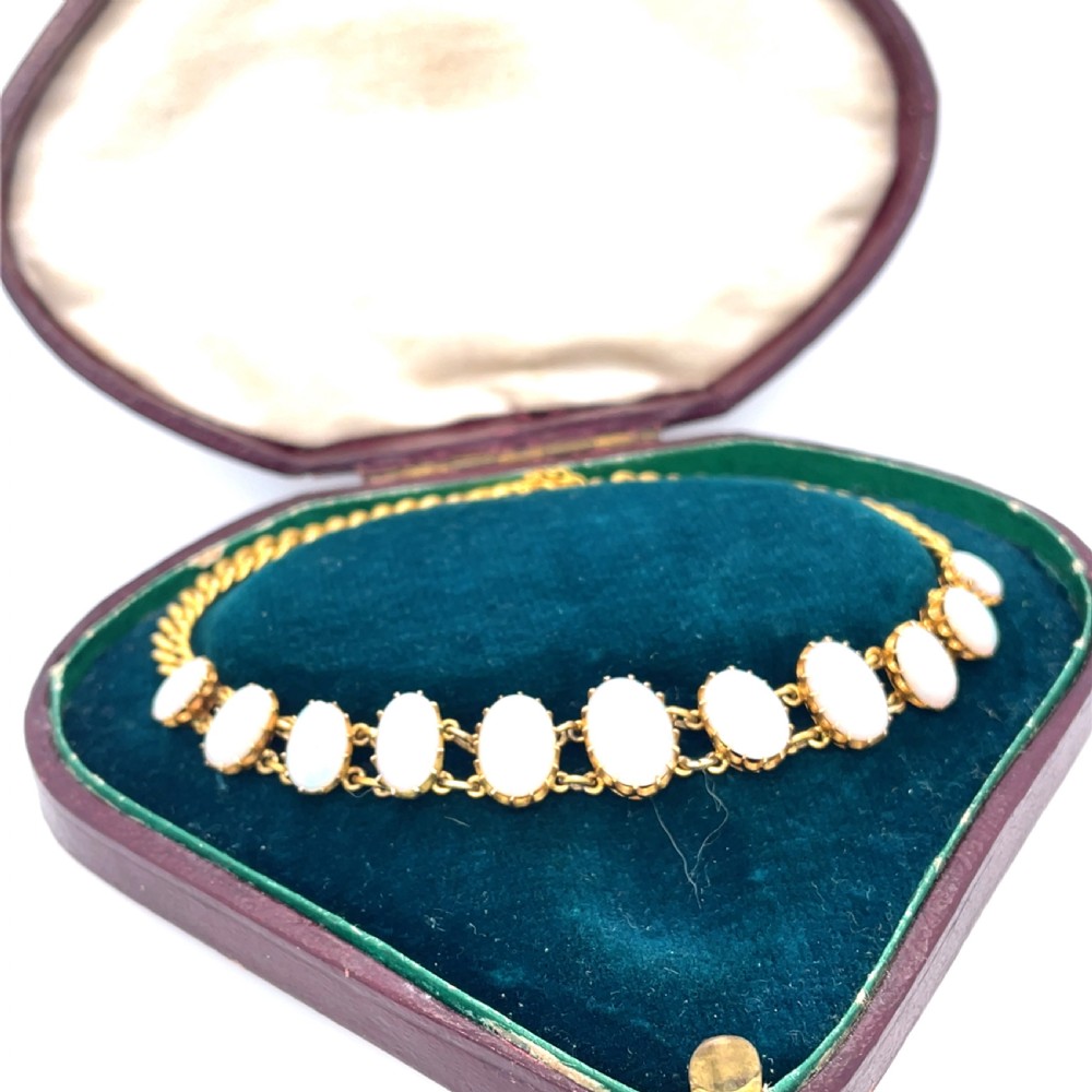 Victorian Opal 18ct Gold Bracelet View III