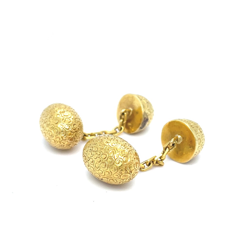 15ct Gold Victorian Cufflinks