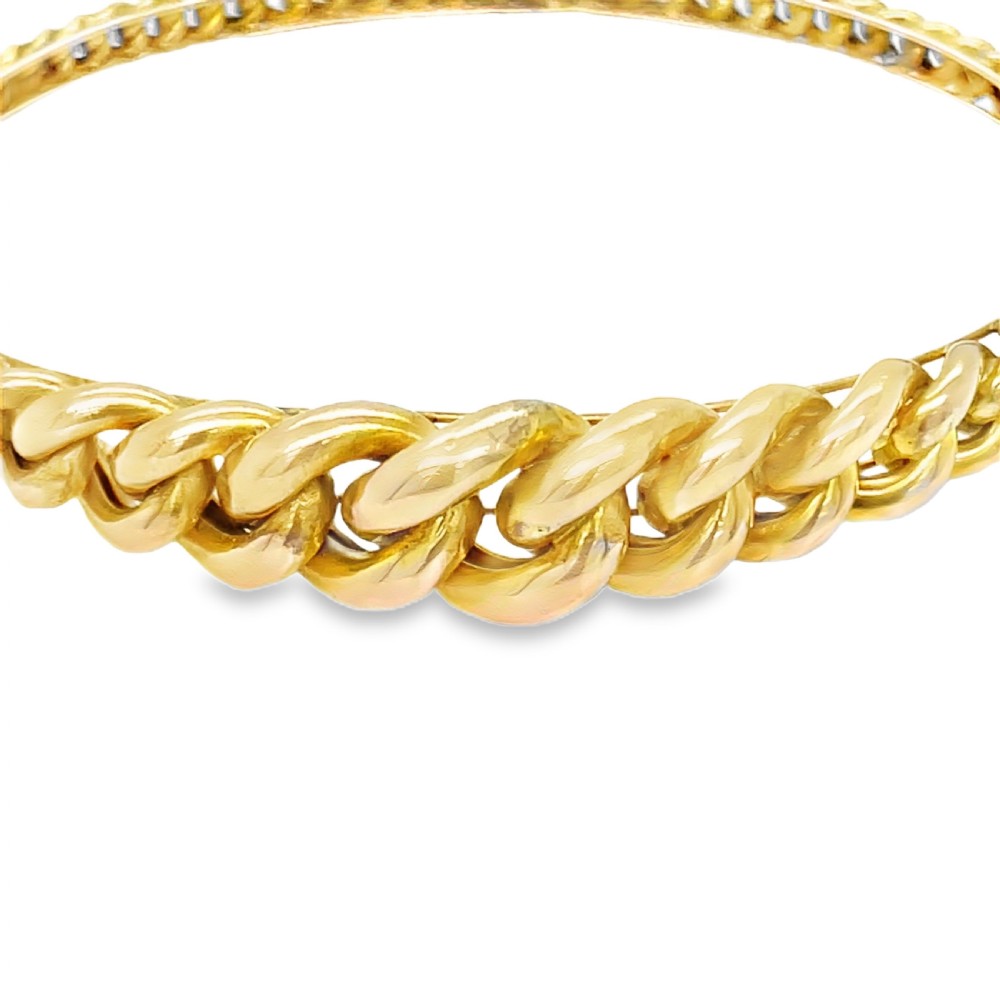 Victorian 9ct Gold Bangle View II