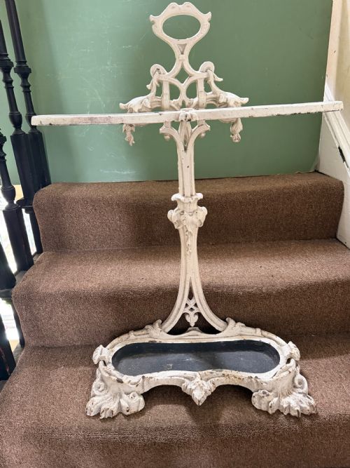 Mid C19th Cast-iron Stick and Umbrella Stand by Coalbrookdale.
