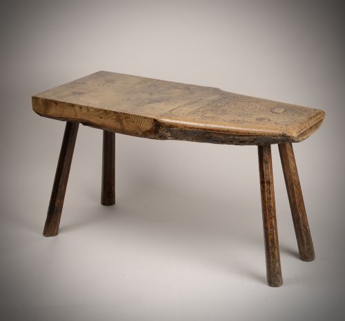 primitive itinerant cobblers bench - CATEGORY: ANTIQUE FURNITURE - DATED 19TH CENTURY