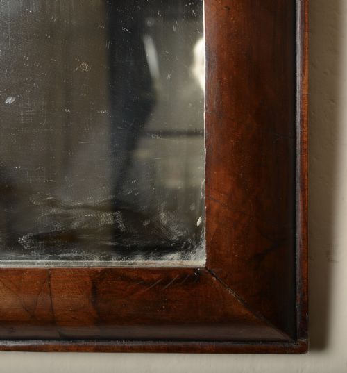 EARLY C18TH WALNUT MIRROR - ADDITIONAL PHOTO 1