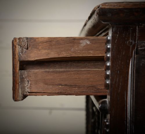 UNUSUAL 17THC GEOMETRIC CHEST OF DRAWERS - ADDITIONAL PHOTO 2