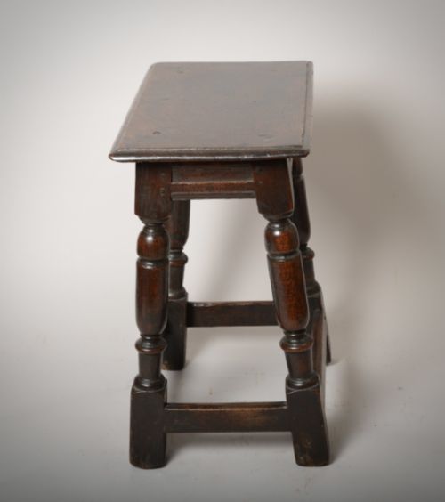 17TH C JOINED OR JOINT STOOL - ADDITIONAL PHOTO 3