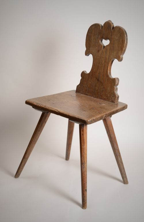 c18th alpine chair - CATEGORY: ANTIQUE CHAIRS - DATED 18TH CENTURY