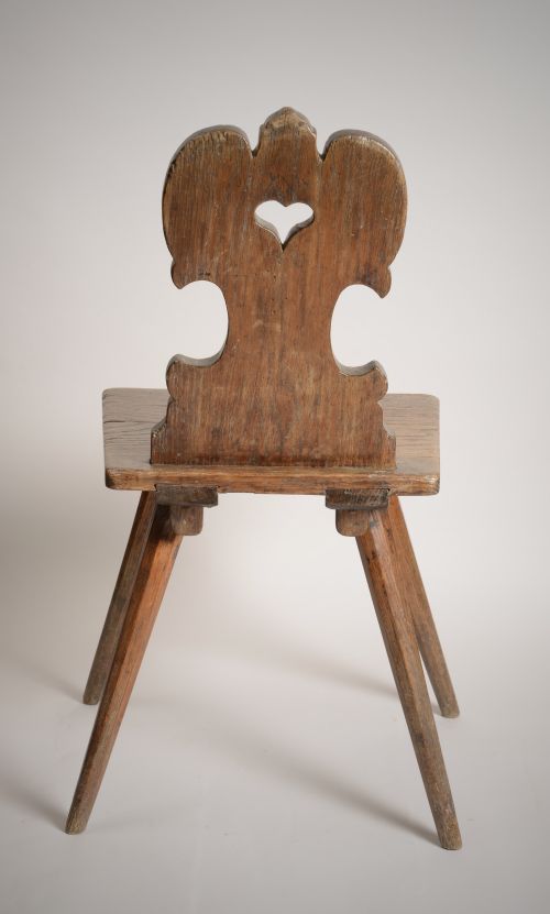 C18TH ALPINE CHAIR - ADDITIONAL PHOTO 1