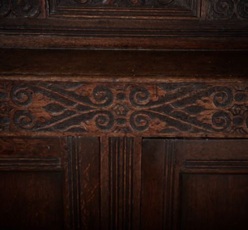 RARE AND IMPORTANT CO DURHAM COURT CUPBOARD - ADDITIONAL PHOTO 4