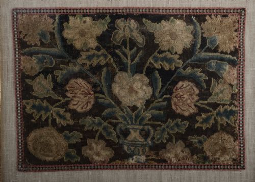 PAIR OF EARLY 18THC NEEDLEWORKS - ADDITIONAL PHOTO 3