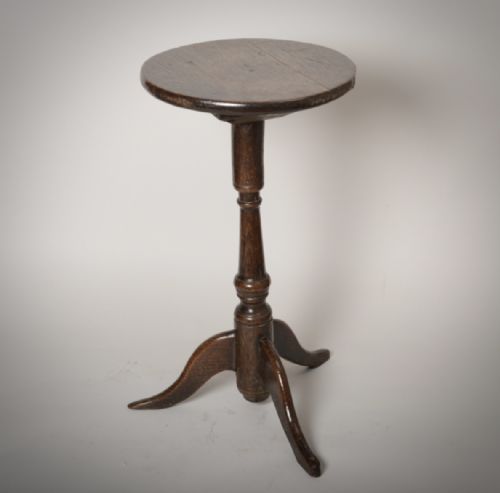 EARLY C18TH CANDLE STAND