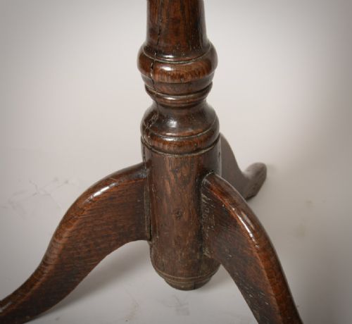 EARLY C18TH CANDLE STAND - ADDITIONAL PHOTO 3