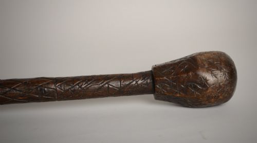 SUPERB EARLY CARVED PROTECTOR OR PRIEST - ADDITIONAL PHOTO 2
