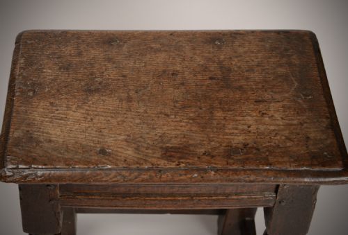 FINE MID C17TH JOINED STOOL JOINT STOOL - ADDITIONAL PHOTO 4