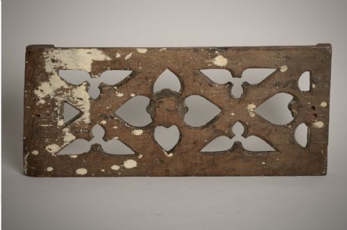 MEDIEVAL GOTHIC CARVED TRACERY FRAGMENT - ADDITIONAL PHOTO 2