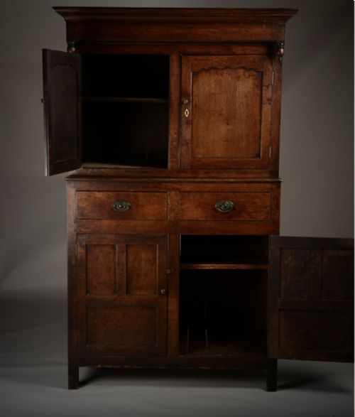 WELSH OAK CUPBOARD DEUDDARN - ADDITIONAL PHOTO 2