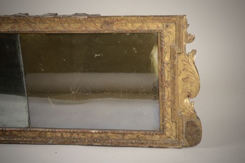 EARLY C18TH LANDSCAPE MIRROR OVERMANTEL - ADDITIONAL PHOTO 1