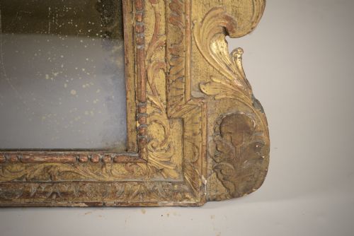EARLY C18TH LANDSCAPE MIRROR OVERMANTEL - ADDITIONAL PHOTO 3
