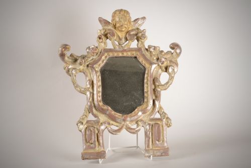 small c18th venetian mirror - CATEGORY: ANTIQUE MIRRORS - DATED 18TH CENTURY