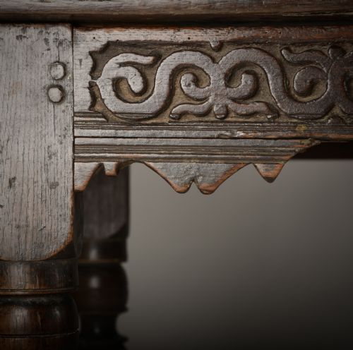 DATED 17TH CENTURY WESTMORELAND OAK REFECTORY TABLE - ADDITIONAL PHOTO 1