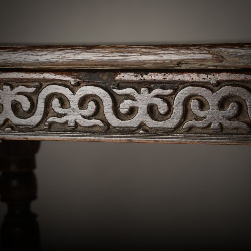 DATED 17TH CENTURY WESTMORELAND OAK REFECTORY TABLE - ADDITIONAL PHOTO 2