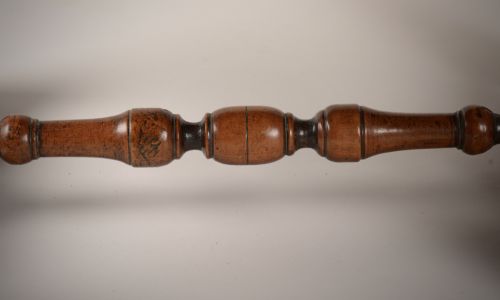 LATE C17TH WALNUT STOOL WILLIAM AND MARY PERIOD - ADDITIONAL PHOTO 4
