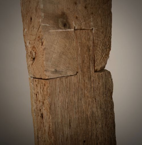RARE MEDIEVAL GOTHIC WINDOW FRAME - ADDITIONAL PHOTO 1