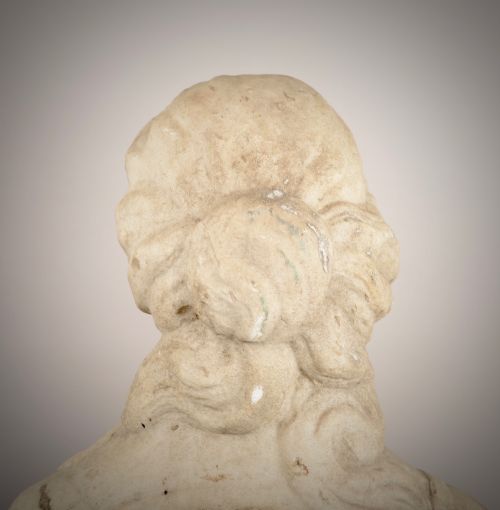LATE C17TH MARBLE BUST - ADDITIONAL PHOTO 5