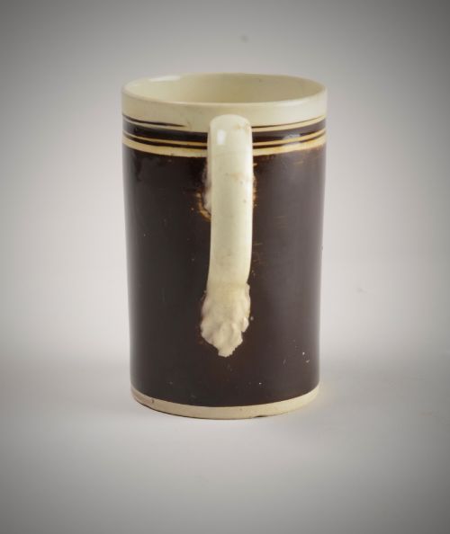 CREAMWARE SLIP DECORATED MUG - ADDITIONAL PHOTO 2