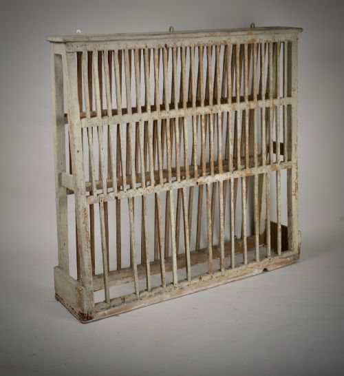 Rare Country House Plate Rack.