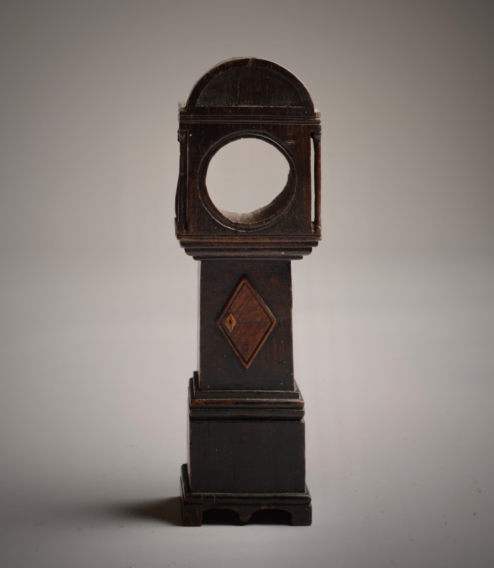 watch stand in the form of a long case clock View II