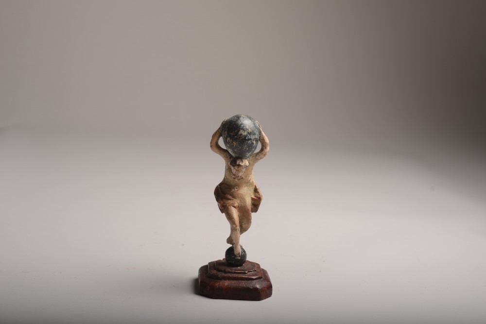 17thc Atlas sculpture
