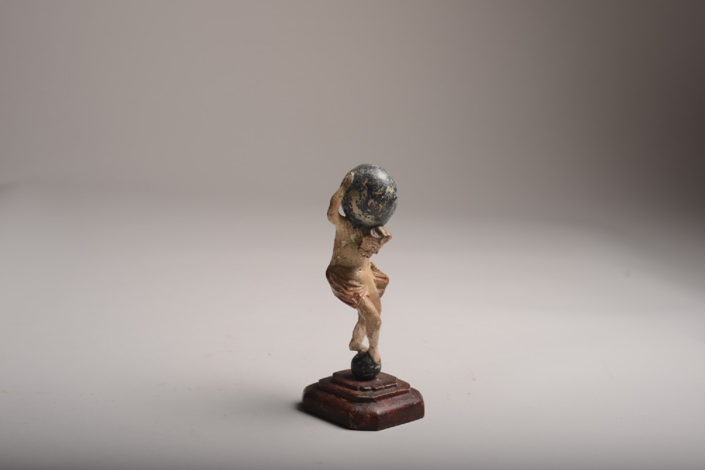 17thc Atlas sculpture View III