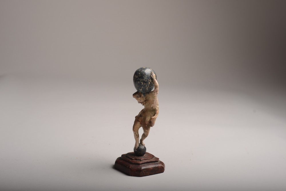 17thc Atlas sculpture View IV