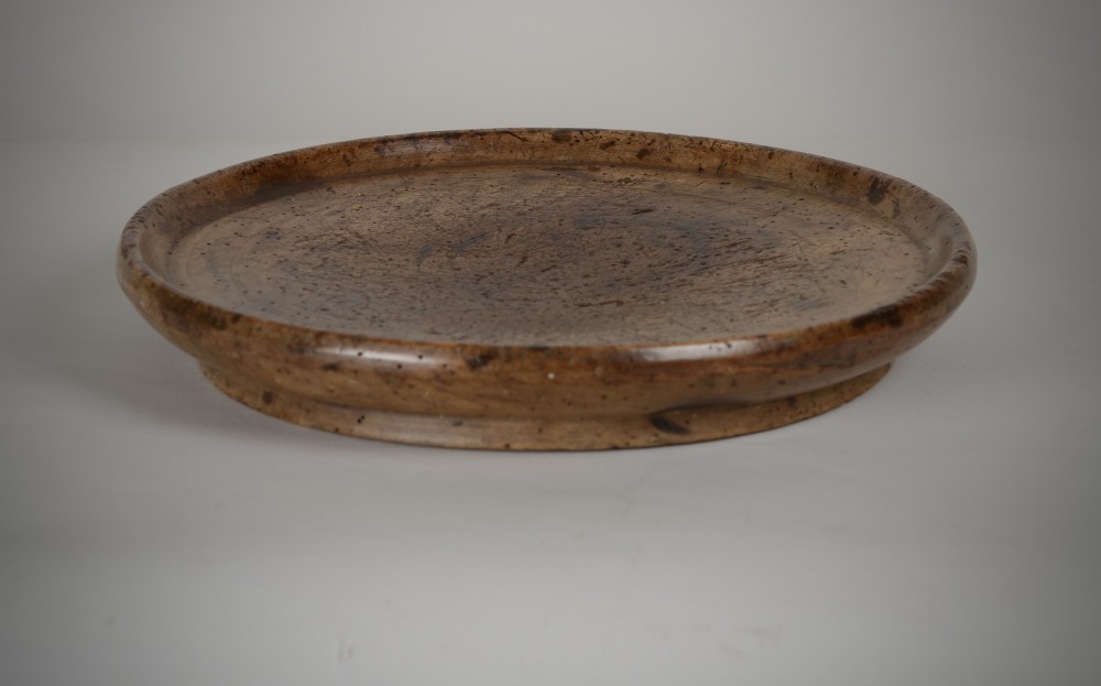 Treen platter.