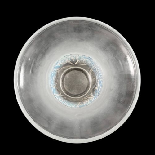 RENONCULES ART DECO OPALESCENT GLASS VASE BY R LALIQUE - ADDITIONAL PHOTO 4