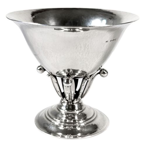 georg jensen sterling silver bowl model 17a by johan rohde - CATEGORY: ANTIQUE SILVER - DATED 1930