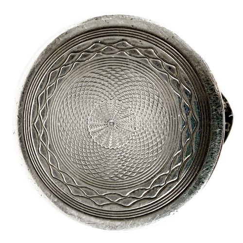 ART NOUVEAU SILVER AND ENAMEL PILL BOX BY GEORGE ADAM SCHEID - ADDITIONAL PHOTO 4