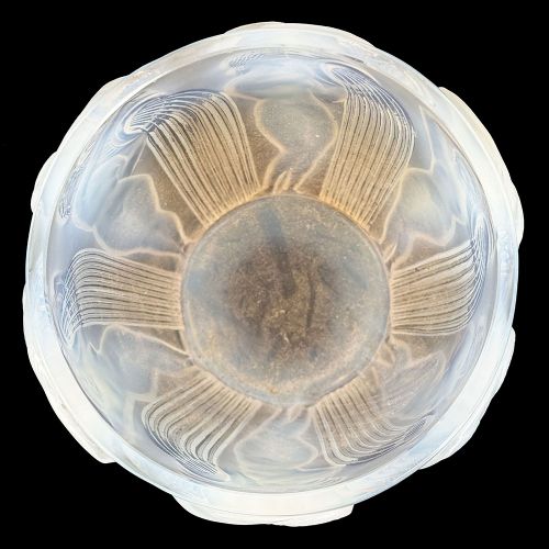 DANAIDES ART DECO OPALESCENT GLASS VASE WITH WATER CARRIERS BY R LALIQUE - ADDITIONAL PHOTO 5