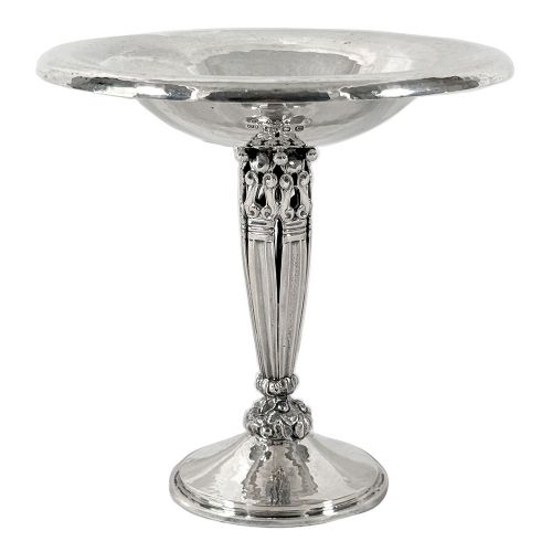 ART DECO SMALL SILVER TAZZA BY CHARLES BOYTON - ADDITIONAL PHOTO 1