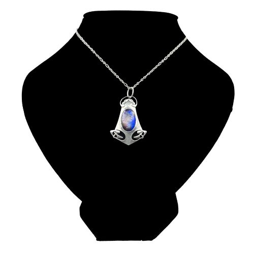 Arts & Crafts Silver + Enamel Pendant by Archibald Knox for Liberty & Co  Murrle Bennett