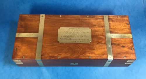 VICTORIAN MAHOGANY SURGEONS BOX - ADDITIONAL PHOTO 3