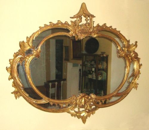 Carved Giltwood Mirror