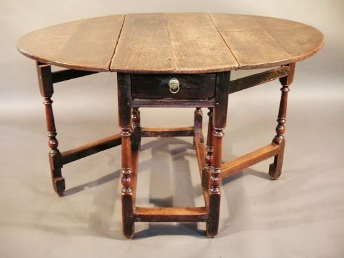 Oak Gateleg Table