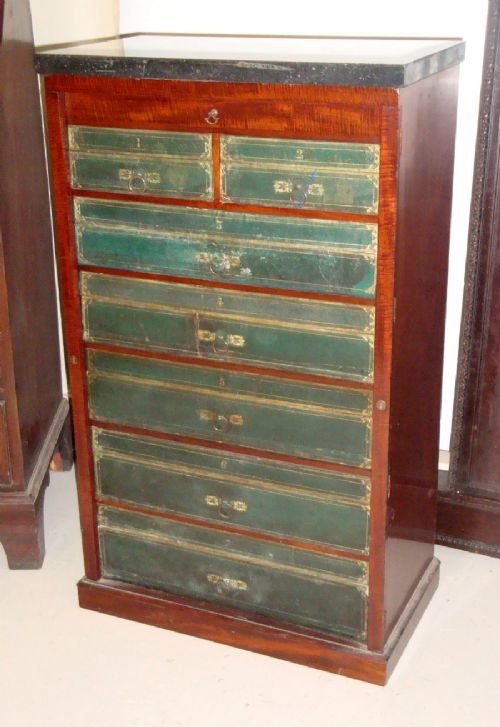 French Mahogany Semainier