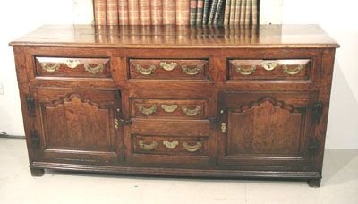 Oak Dresser Base